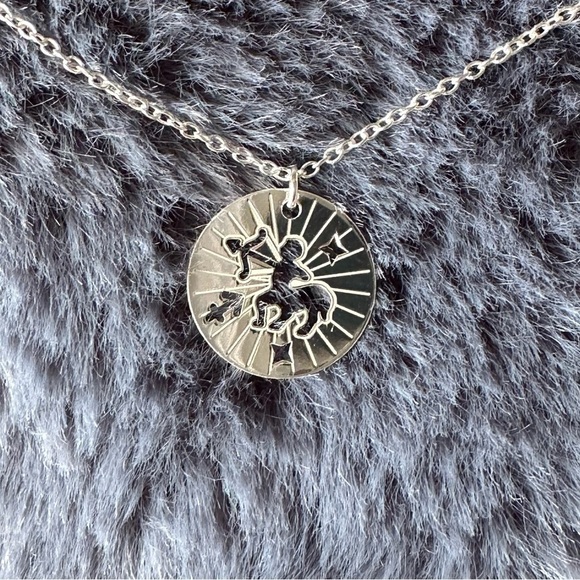 Sterling Silver Sagittarius Necklace - Picture 3 of 7